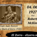 4 czerwca zm. Robert McKim ENG Capt. Juan Ramon