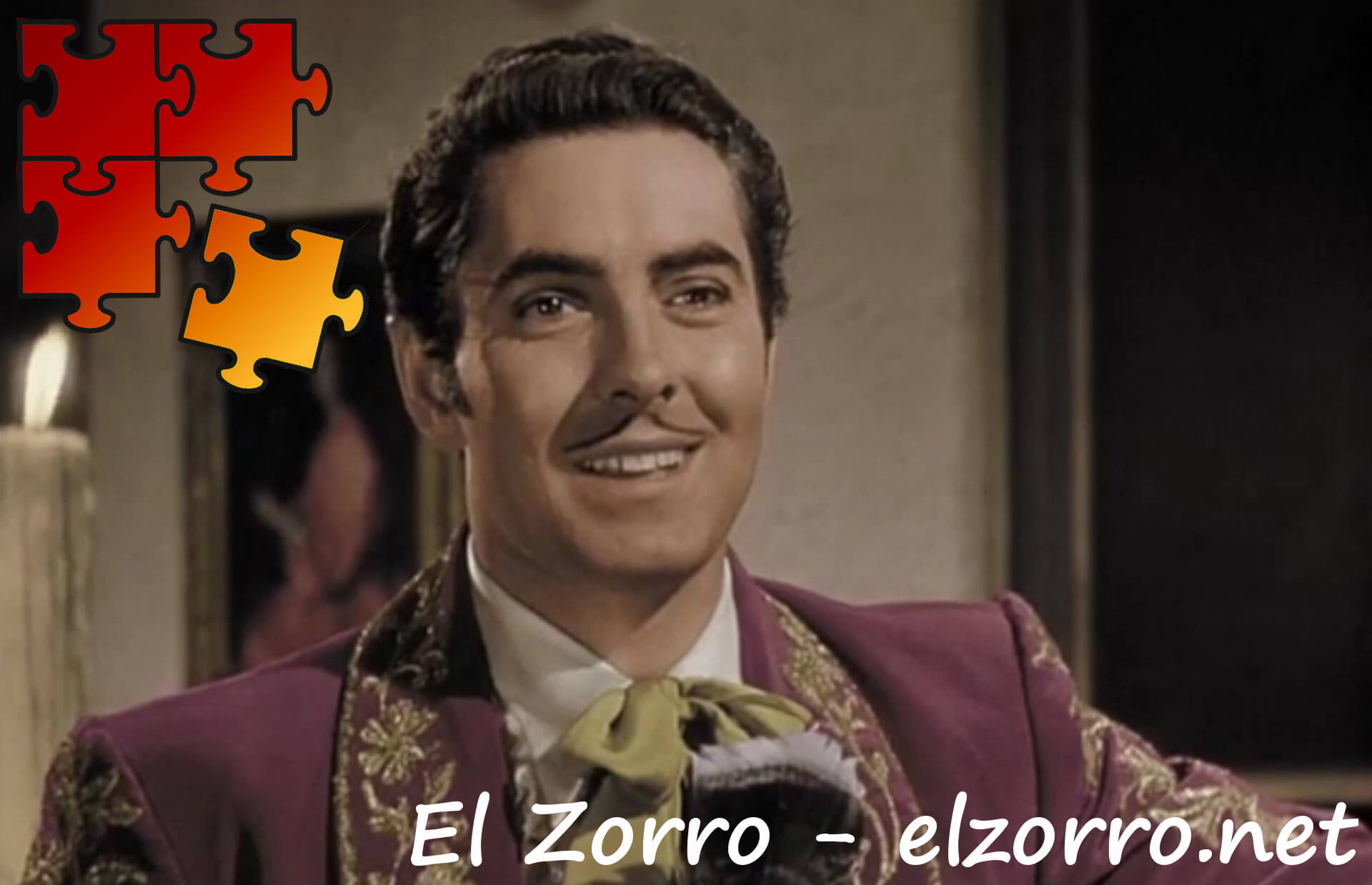 Jigsaw Puzzle Zorro Mark of Zorro 1940 - Diego ENG