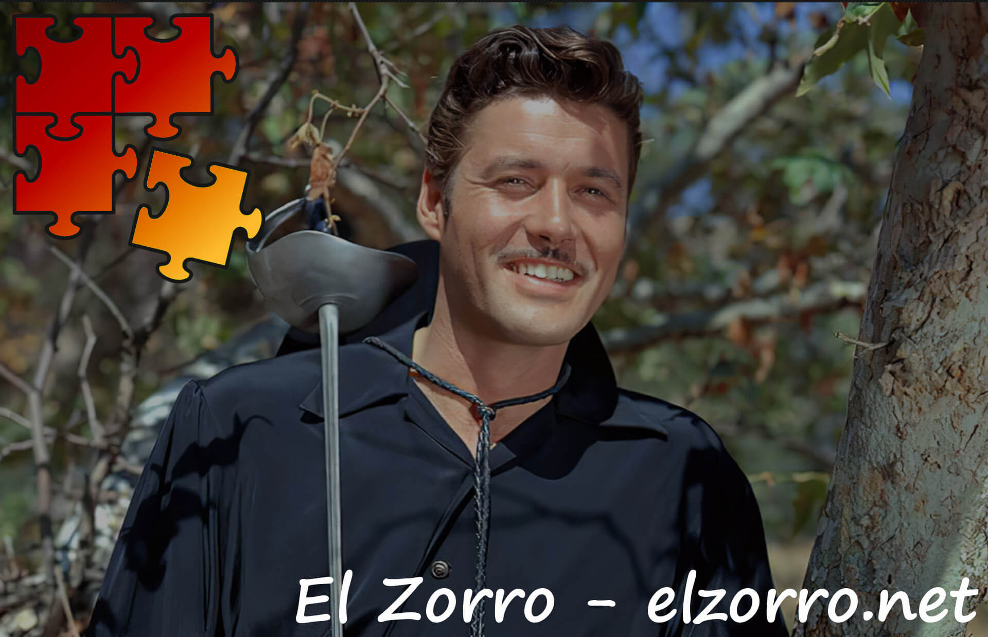 Jigsaw Puzzle Zorro Walt Disney Zorro - Zorro bez maski ENG