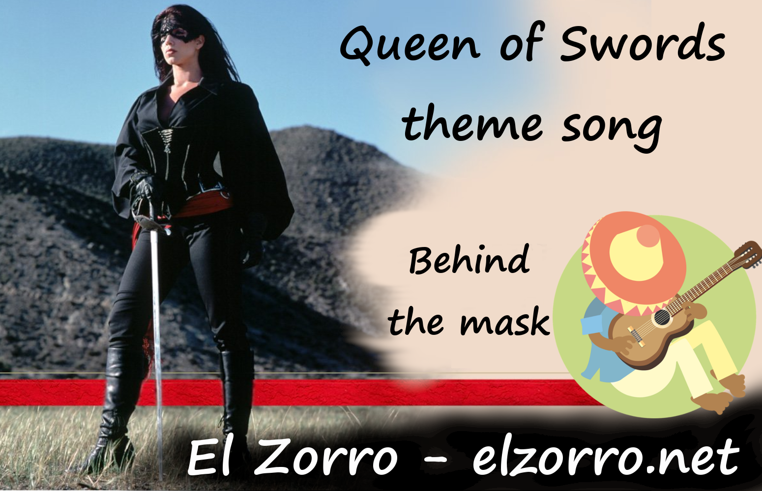 Queen of Swords theme song Behind the Mask