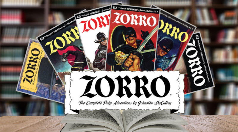 Kompilacja wszystkich opowiadań o Zorro Johnstona McCulleya The Complete Pulp Adventures by Johnston McCulley