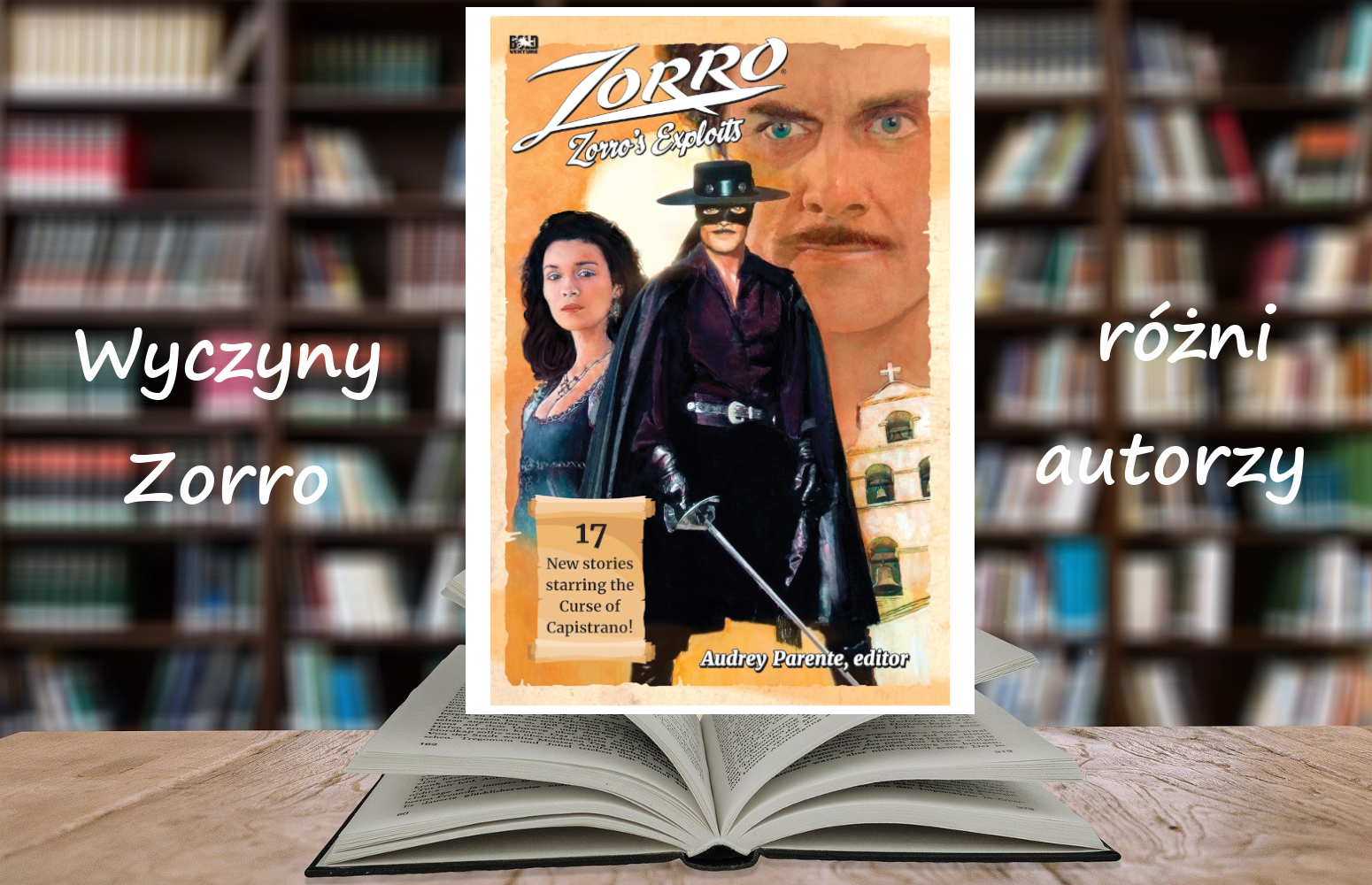 Wyczyny Zorro zbiór opowiadań różni autorzy Zorro