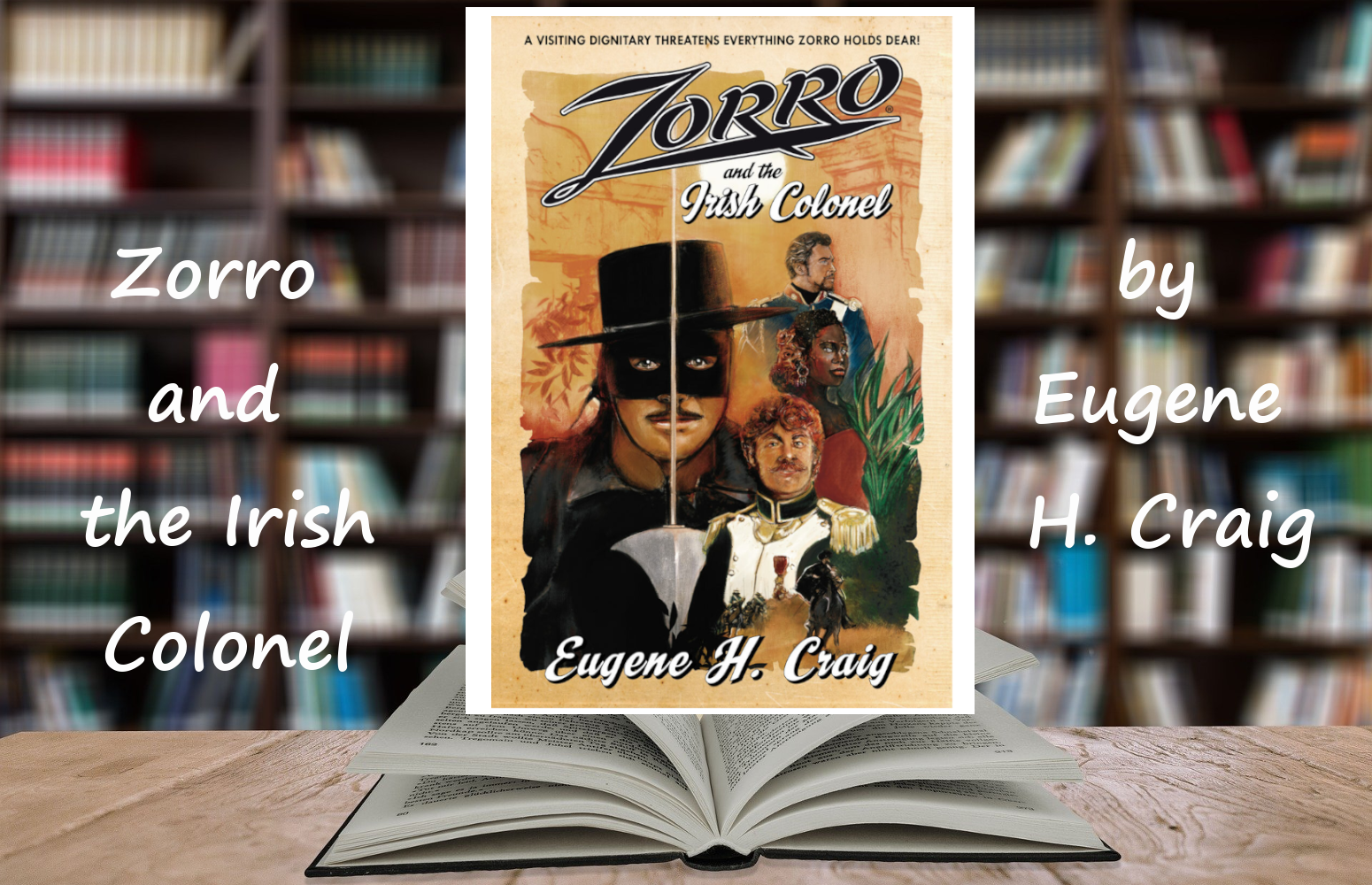 Zorro and the Irish Colonel - Eugene H. Craig - Zorro book