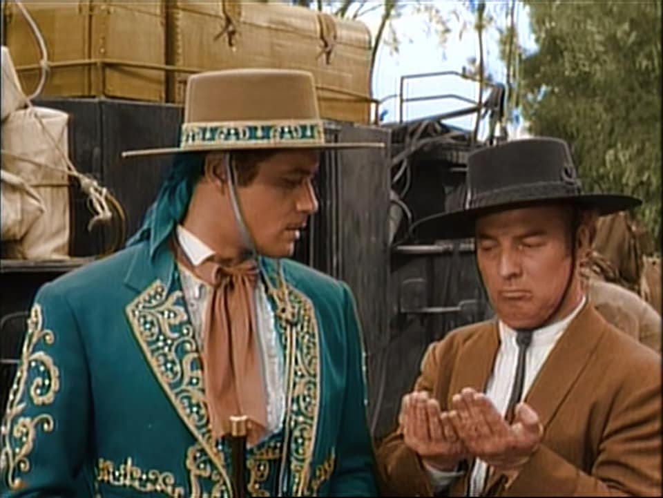 Diego i Bernardo przypomnienie o roli dandysa (Walt Disney Zorro) Diego and Bernardo a reminder of the role of the dandy