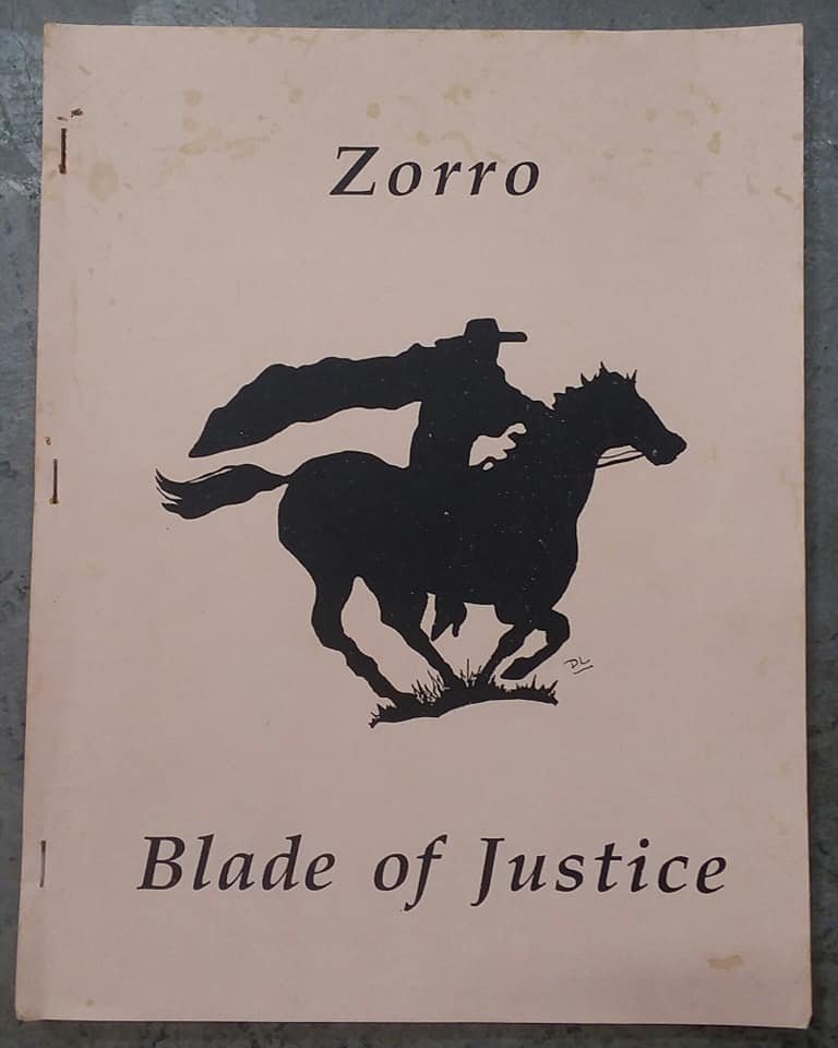 Zorro Blade of Justice (zbiór Teresa Ward Dalton) Zorro Blade of Justice (Teresa Ward Dalton Collection)